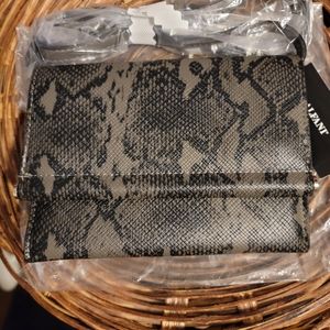 ALFANI LEAF SNAKE TOGGLE MINI CROSSBODY BAG/STYLE 10014584700/LOGO/NEW TAGS ON